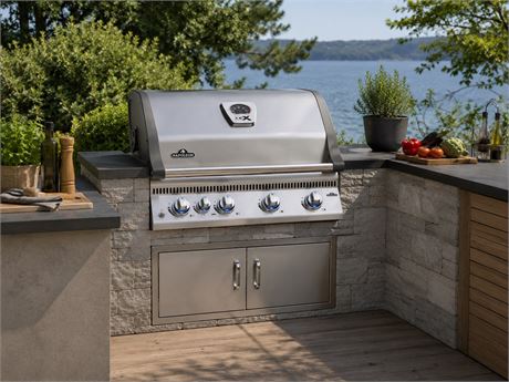 Gassgrill for innebygging LEX485