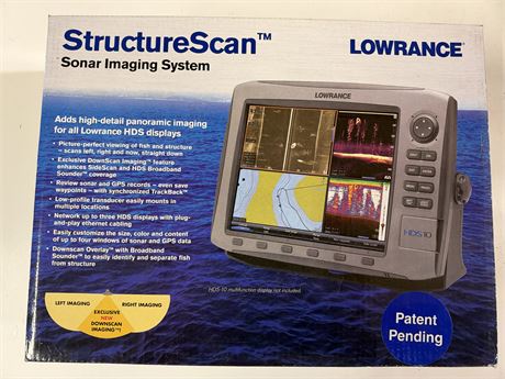 LOT 1019 - Lowrance StructureScan – ekkoloddtillegg til HDS