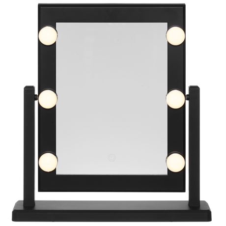 Speil med LED lys 20,5x29cm