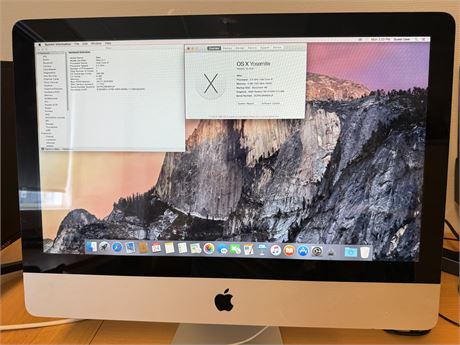 Eldre Apple iMac 21,5” – Intel Core i5 – 4 GB RAM