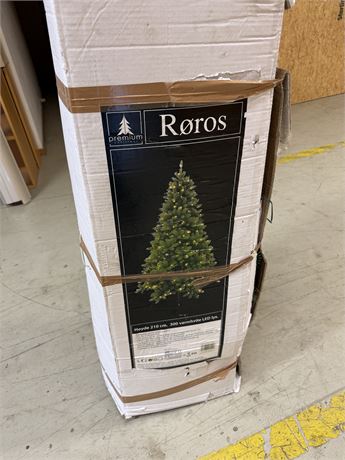 Røros Juletre med lys 210