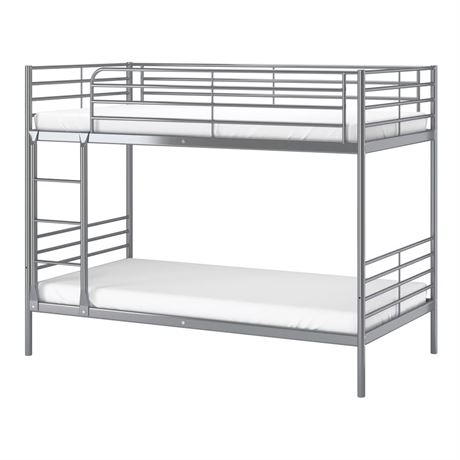 Komplett svärta køyeseng fra IKEA